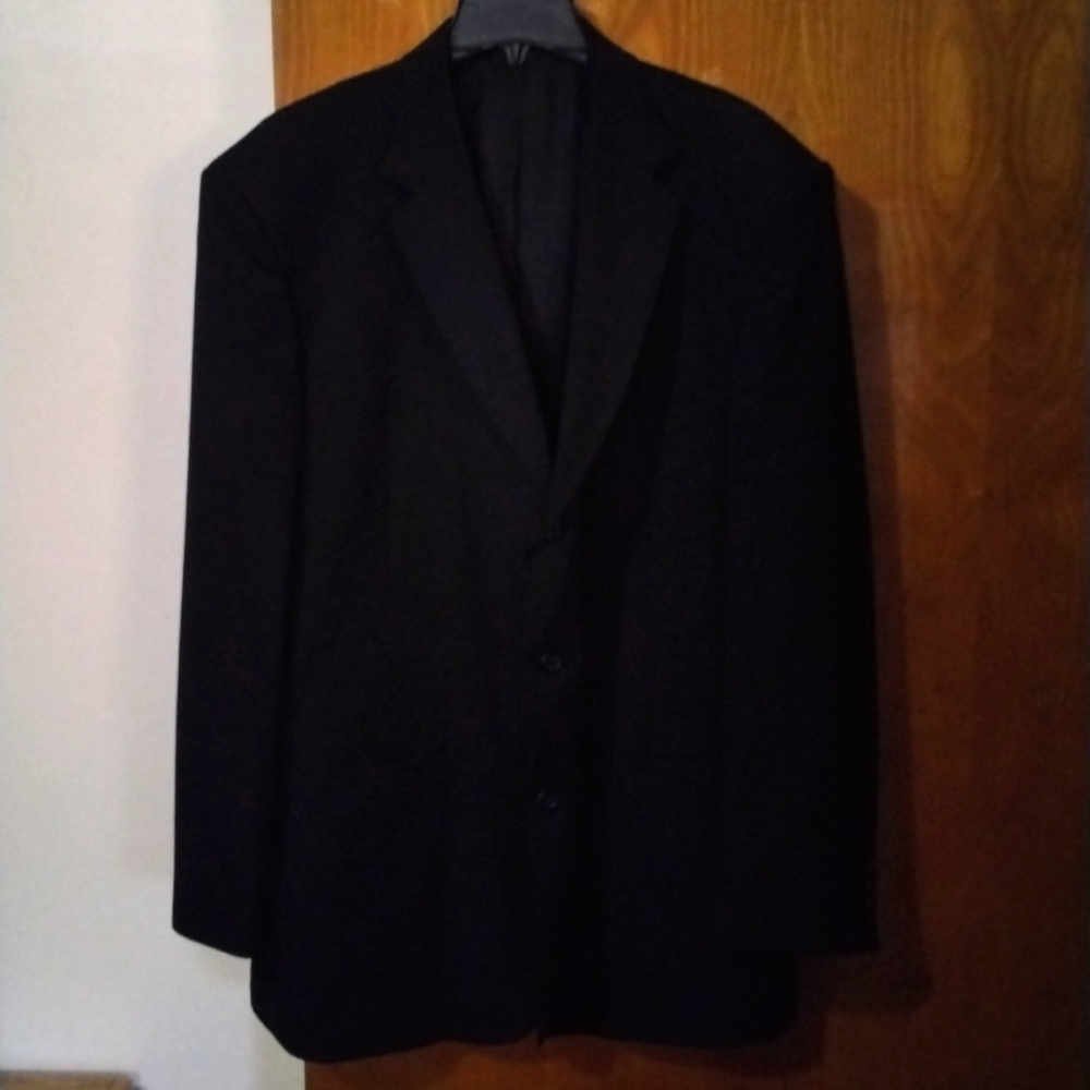 City Streets Custom Fit Suits Black Dress Jacket
